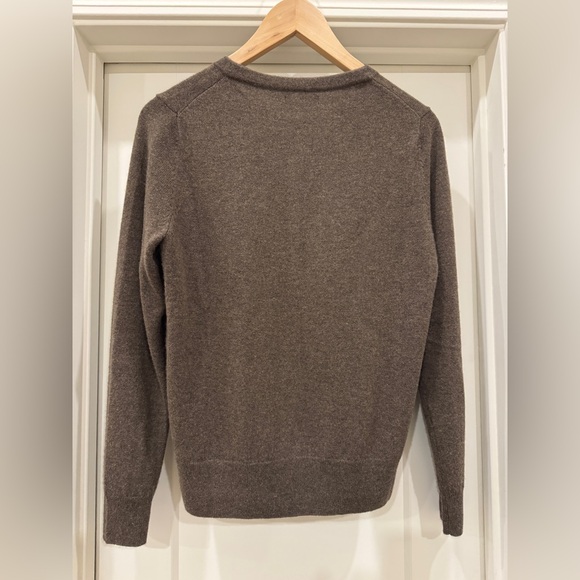 Quince Brown Cashmere Sweater, Size Small, NWT - Picture 4 of 6
